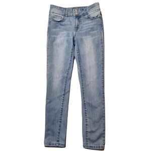 CELEBRITY PINK GAME TIME Girls Size 14 Skinny Denim Blue Jeans